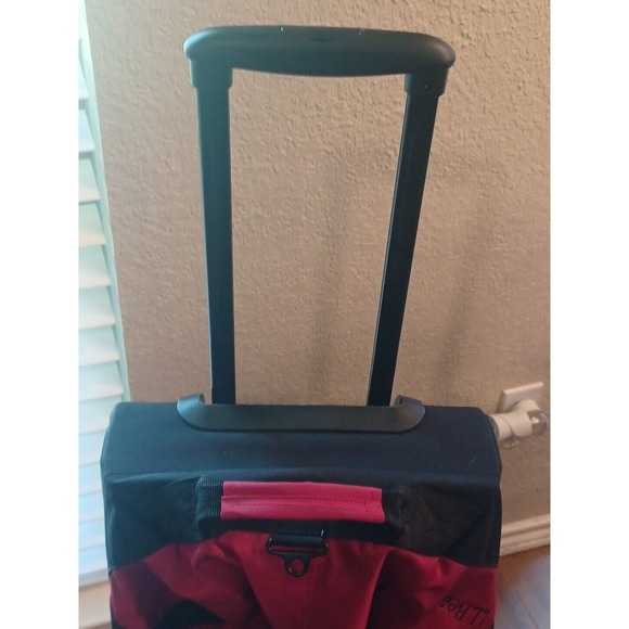 L.L. Bean Bags Ll Bean Large Red Rolling Adventure Duffel Bag No